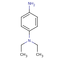 2d structure of 1-N,1-N-diethylbenzene-1,4-diamine