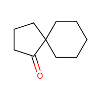 2d structure of spiro[4.5]decan-1-one