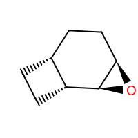 2d structure of (1R,2S,4R,7R)-3-oxatricyclo[5.2.0.0^{2,4}]nonane