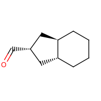 2d structure of (3aR,7aR)-octahydro-1H-indene-2-carbaldehyde