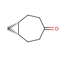 2d structure of (1R,7S)-bicyclo[5.1.0]octan-4-one