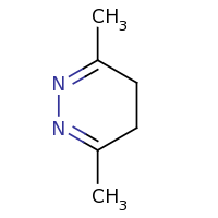 2d structure of 3,6-dimethyl-4,5-dihydropyridazine
