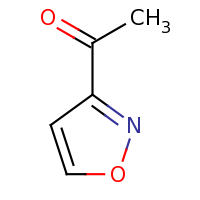 2d structure of 1-(1,2-oxazol-3-yl)ethan-1-one