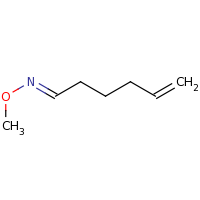 2d structure of (E)-hex-5-en-1-ylidene(methoxy)amine