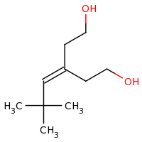 2d structure of 3-(2,2-dimethylpropylidene)pentane-1,5-diol
