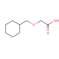 2d structure of 2-(cyclohexylmethoxy)acetic acid