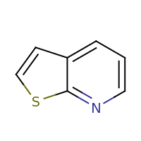 2d structure of thieno[2,3-b]pyridine