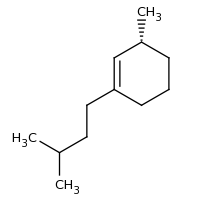 2d structure of (3R)-3-methyl-1-(3-methylbutyl)cyclohex-1-ene
