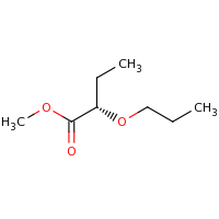 2d structure of methyl (2S)-2-propoxybutanoate