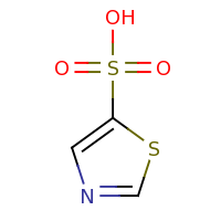 2d structure of 1,3-thiazole-5-sulfonic acid