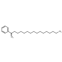 2d structure of heptadec-1-en-2-ylbenzene