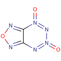 2d structure of 2,1,3,4$l^{5},5,6$l^{5},7-[1,2,5]oxadiazolo[3,4-e][1$l^{5},2,3$l^{5},4]tetrazine-4,6-dione