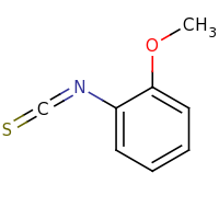 2d structure of 1-isothiocyanato-2-methoxybenzene