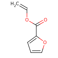 2d structure of ethenyl furan-2-carboxylate