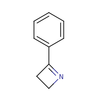 2d structure of 4-phenyl-2,3-dihydroazete