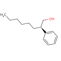 2d structure of (2R)-2-phenyloctan-1-ol