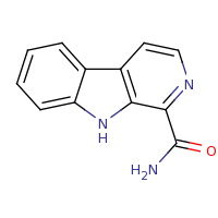 2d structure of 9H-pyrido[3,4-b]indole-1-carboxamide