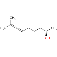 2d structure of (2R)-8-methylnona-6,7-dien-2-ol