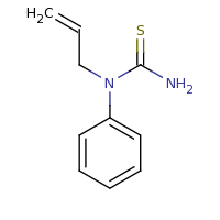 2d structure of 1-phenyl-1-(prop-2-en-1-yl)thiourea