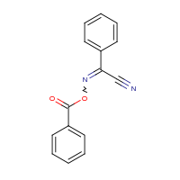 2d structure of [cyano(phenyl)methylidene]amino benzoate
