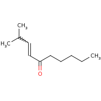 2d structure of 2-methyldec-3-en-5-one