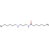 2d structure of N-[3-(hexylamino)propyl]heptanamide
