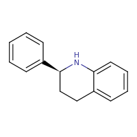 2d structure of (2S)-2-phenyl-1,2,3,4-tetrahydroquinoline