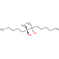 2d structure of (6R,7R)-6,7-dimethyldodecane-6,7-diol