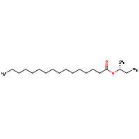 2d structure of (2R)-butan-2-yl hexadecanoate