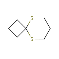 2d structure of 5,9-dithiaspiro[3.5]nonane