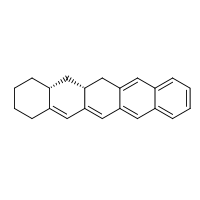 2d structure of (4aR,5aR)-1,2,3,4,4a,5,5a,6-octahydropentacene