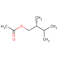 2d structure of (2R)-2,3-dimethylbutyl acetate