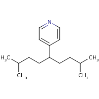 2d structure of 4-(2,8-dimethylnonan-5-yl)pyridine