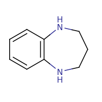 2d structure of 2,3,4,5-tetrahydro-1H-1,5-benzodiazepine