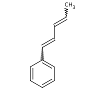 2d structure of penta-1,3-dien-1-ylbenzene