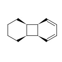 2d structure of (4aR,4bR,8aS,8bS)-1,2,3,4,4a,4b,8a,8b-octahydrobiphenylene