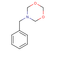 2d structure of 5-benzyl-1,3,5-dioxazinane