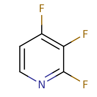 2d structure of 2,3,4-trifluoropyridine