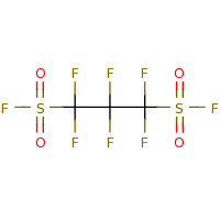2d structure of 1,1,2,2,3,3-hexafluoropropane-1,3-disulfonyl difluoride