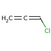 2d structure of 1-chloropropa-1,2-diene