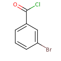 2d structure of 3-bromobenzoyl chloride