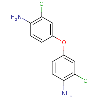2d structure of 4-(4-amino-3-chlorophenoxy)-2-chloroaniline