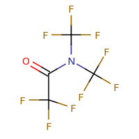 2d structure of 2,2,2-trifluoro-N,N-bis(trifluoromethyl)acetamide