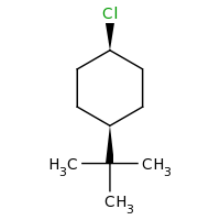 2d structure of 1-tert-butyl-4-chlorocyclohexane
