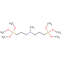 2d structure of 3,3,11,11-tetramethoxy-7-methyl-2,12-dioxa-7-aza-3,11-disilatridecane