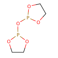 2d structure of 2-(1,3,2-dioxaphospholan-2-yloxy)-1,3,2-dioxaphospholane