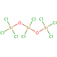 2d structure of 1,1,1,3,3,5,5,5-octachlorotrisiloxane
