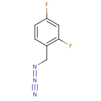 2d structure of 1-(azidomethyl)-2,4-difluorobenzene