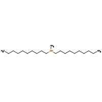 2d structure of bis(decyl)(methyl)silane