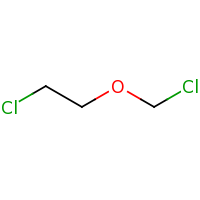 2d structure of 1-chloro-2-(chloromethoxy)ethane